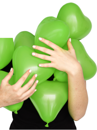 Green ballons